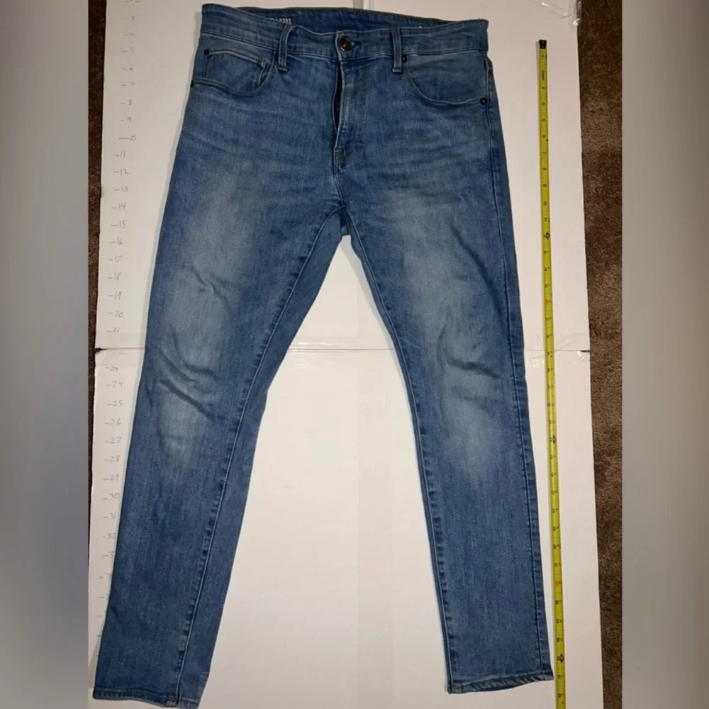 G star raw 3301 skinny jeans black and blue two for price of one used